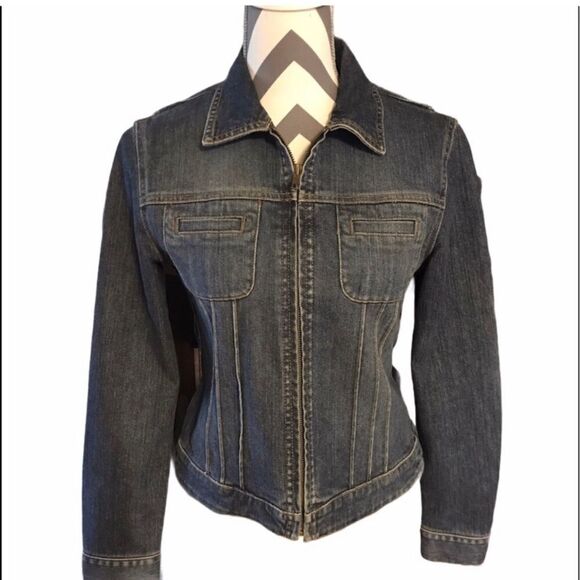GAP SMALL Stretch Denim Jacket Excellent Condition - Picture 1 of 7